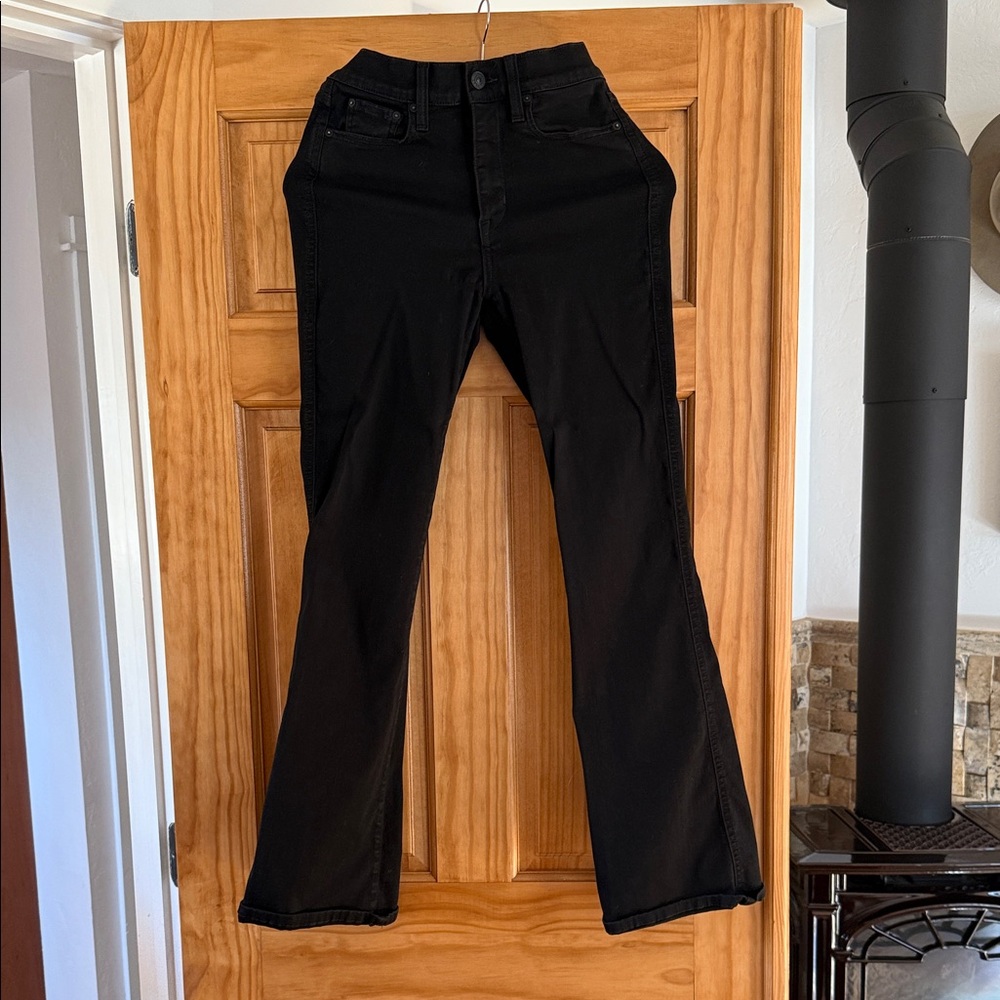 AYR Women's Boot Cut Jeans in Black